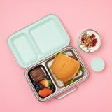 Load image into Gallery viewer, Two Compartment Leakproof Lunch Box | Mint