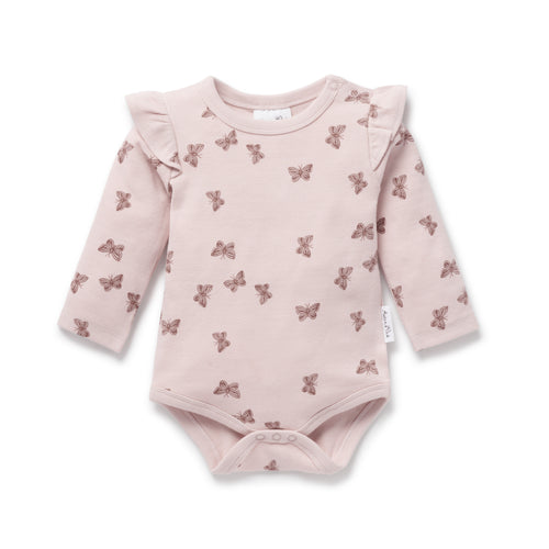 Butterfly Rib Flutter Onesie