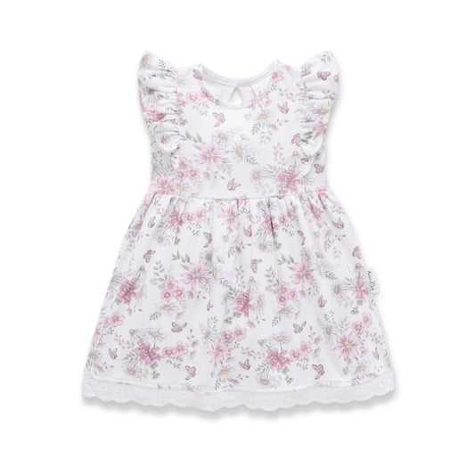 Daisy Floral Ruffle Dress
