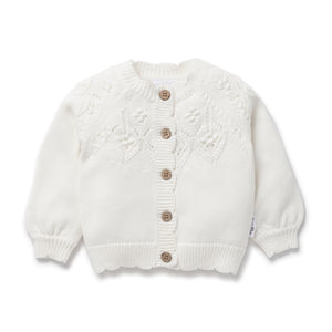 Ivory Knit Cardigan