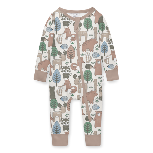 Noah Woodland Zip Romper
