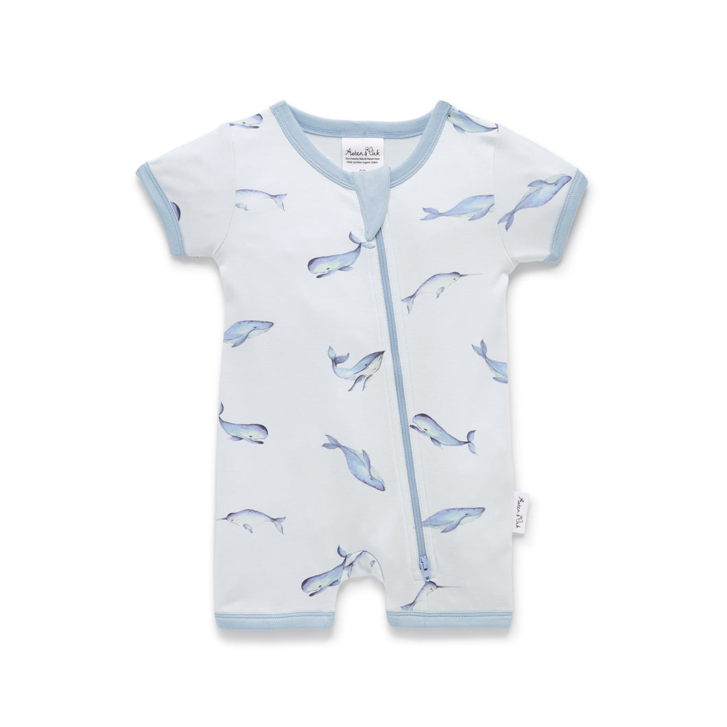 Under The Sea Zip Romper