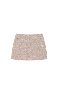 Alison Twill Skirt | Chloe Lilac