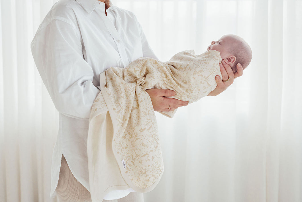 Woodland Ditsy Baby Wrap