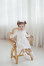 Load image into Gallery viewer, Ivory Pointelle Knit Dress