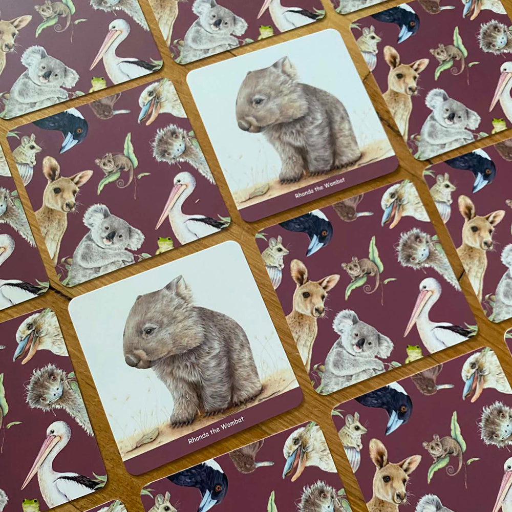 Aussie Friends Memory Game