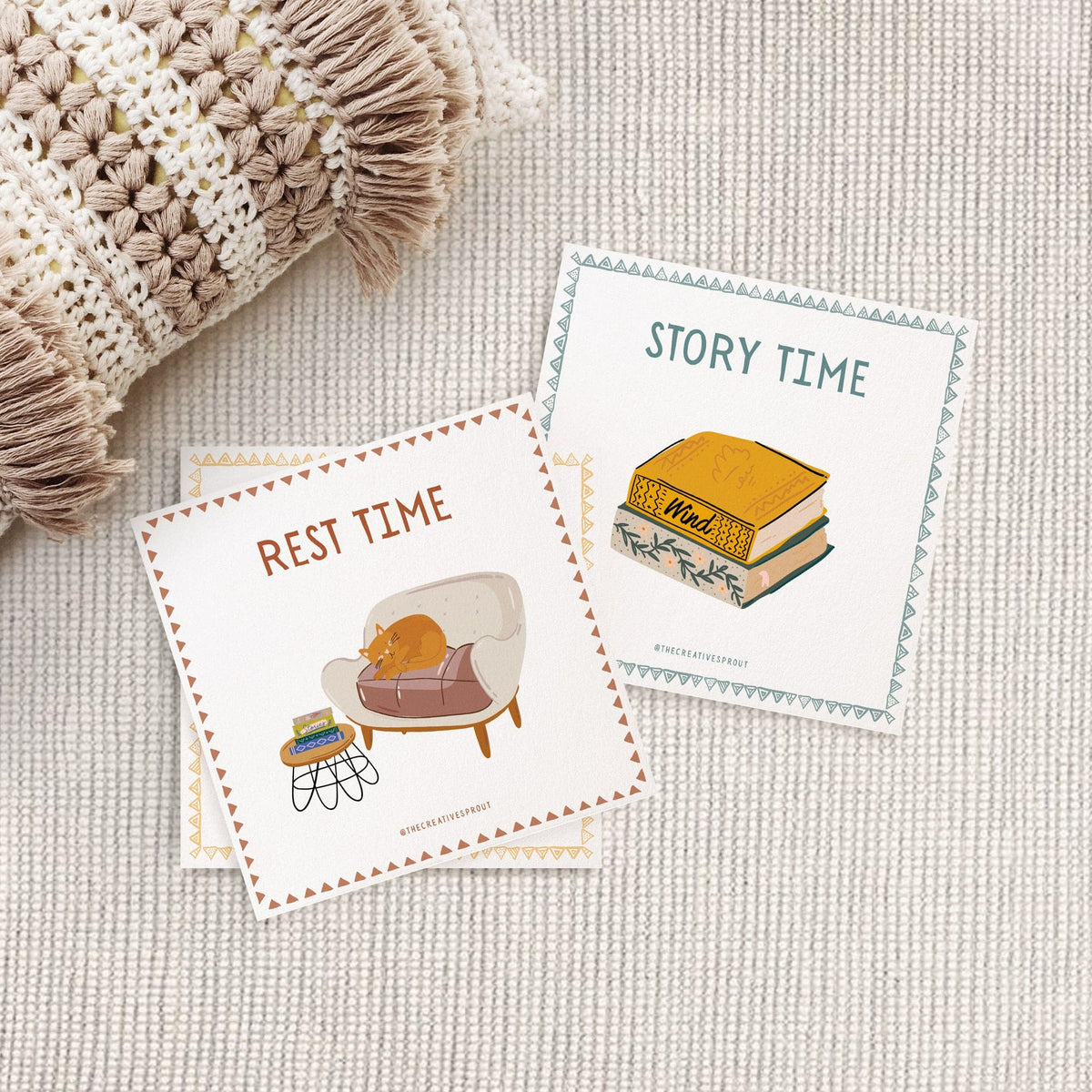 72 Daily Routine Cards