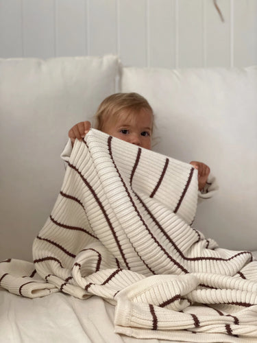 Blanket | Cocoa Stripes