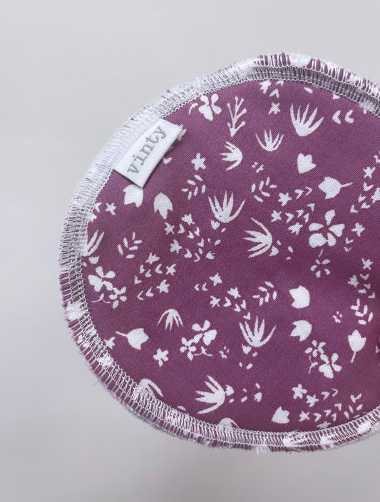 Burgundy Babe | Reusable Breast Pads