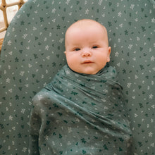 Load image into Gallery viewer, Pine Organic Muslin Wrap Swaddle