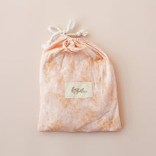 Load image into Gallery viewer, Wild Peony Organic Fitted Bassinet Sheet/Change Pad Cover