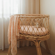 Load image into Gallery viewer, Wild Peony Organic Muslin Wrap Swaddle