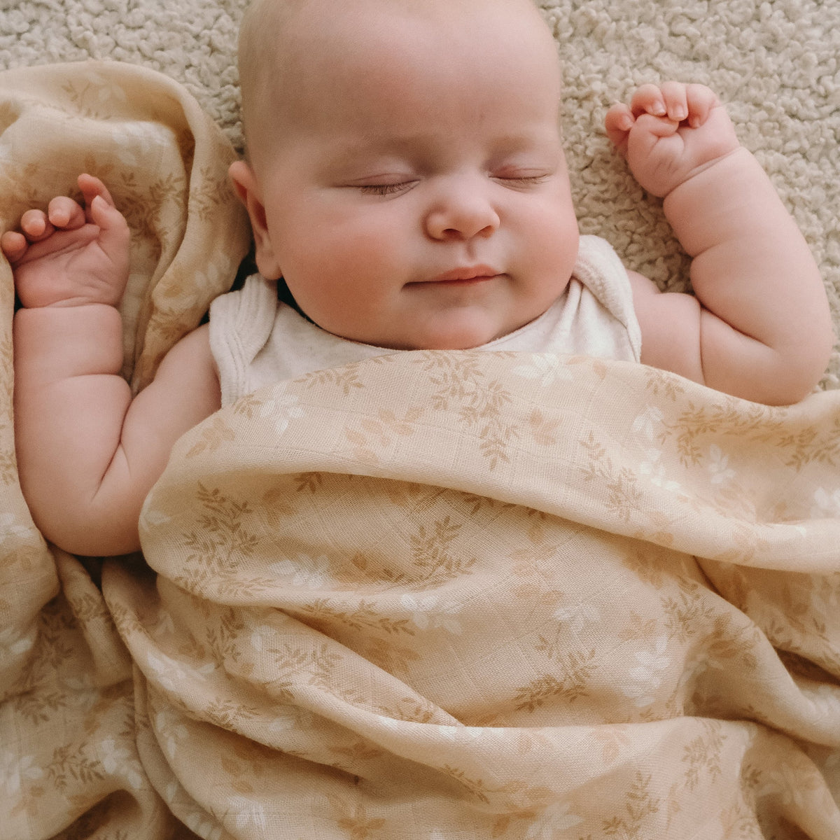 Cedarwood Organic Muslin Wrap Swaddle