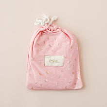 Load image into Gallery viewer, Dusty Roses Organic Fitted Bassinet Sheet/Change Pad Cover