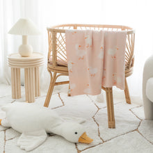 Load image into Gallery viewer, Pink Ducks Blanket
