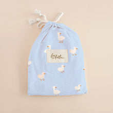 Load image into Gallery viewer, Blue Ducks Organic Fitted Bassinet Sheet/Change Pad Cover