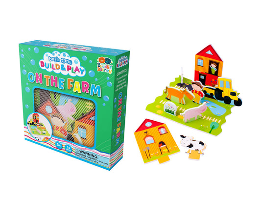 Bath Time Build and Play | Farm