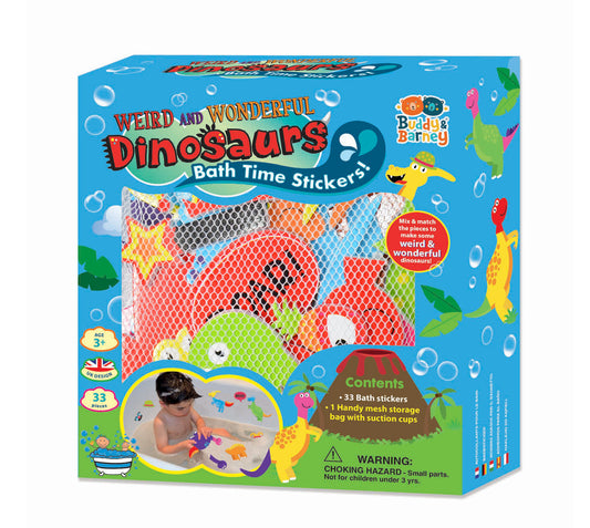 Dinosaur Bath Time Sticker