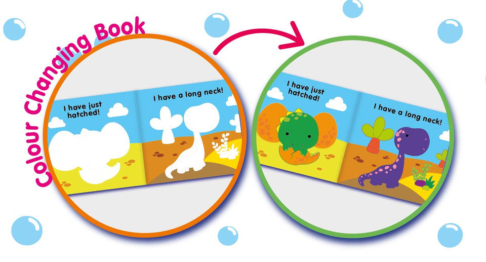 Dinosaur Magic Colour Changing Bath Book