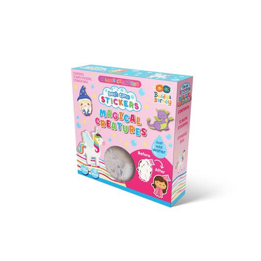 Colour Changing Bath Stickers | Magical Creatures