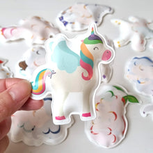 Load image into Gallery viewer, Colour Changing Bath Stickers | Magical Creatures