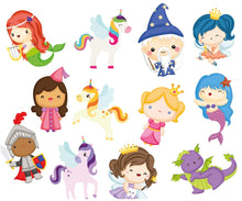 Load image into Gallery viewer, Colour Changing Bath Stickers | Magical Creatures