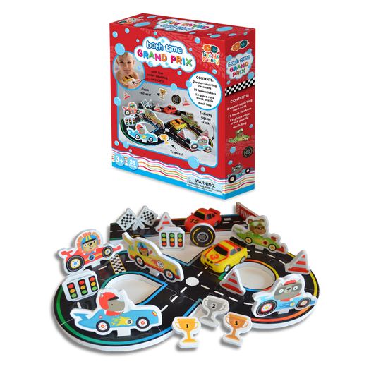 Bath Time Racing Car Grand Prix Set