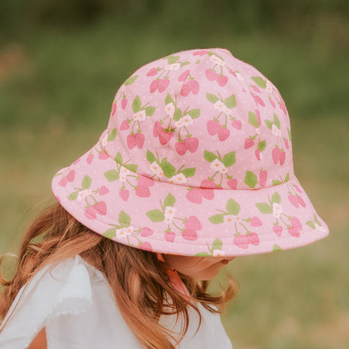 Toddler Bucket Sun Hat | Strawberry