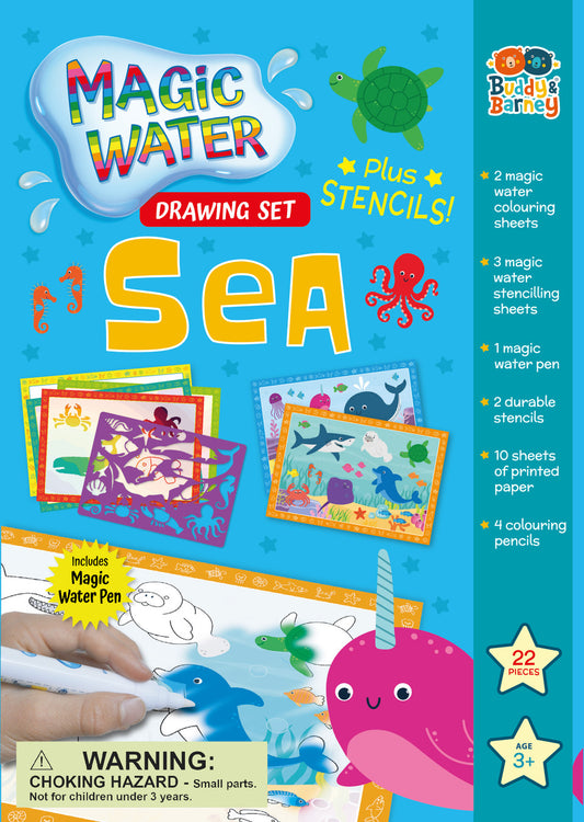 Water Magic Drawing Set | Sea