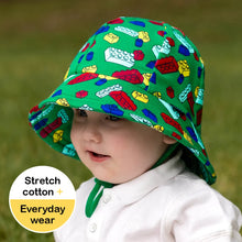 Load image into Gallery viewer, Toddler Bucket Sun Hat | Blocks