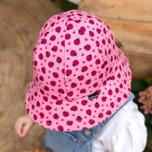 Load image into Gallery viewer, Toddler Bucket Sun Hat | Ladybug