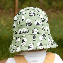 Load image into Gallery viewer, Toddler Bucket Sun Hat - Panda