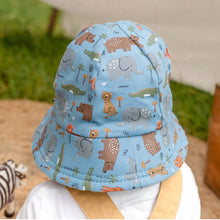 Load image into Gallery viewer, Toddler Bucket Sun Hat - Safari
