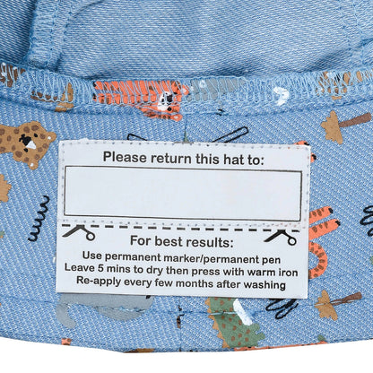 Toddler Bucket Sun Hat - Safari