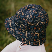 Load image into Gallery viewer, Toddler Bucket Sun Hat | Camper