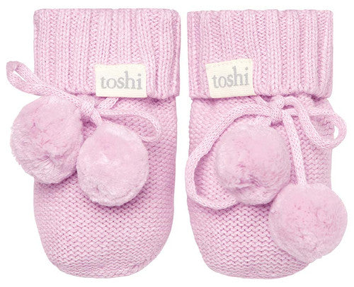 Organic Booties Marley Lavender