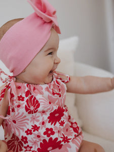 Eva Bubble Romper | Rosa