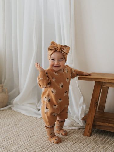 Long Sleeve Playsuit | Hazel