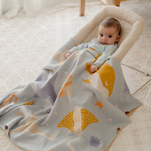 Load image into Gallery viewer, Ocean Creatures Blanket