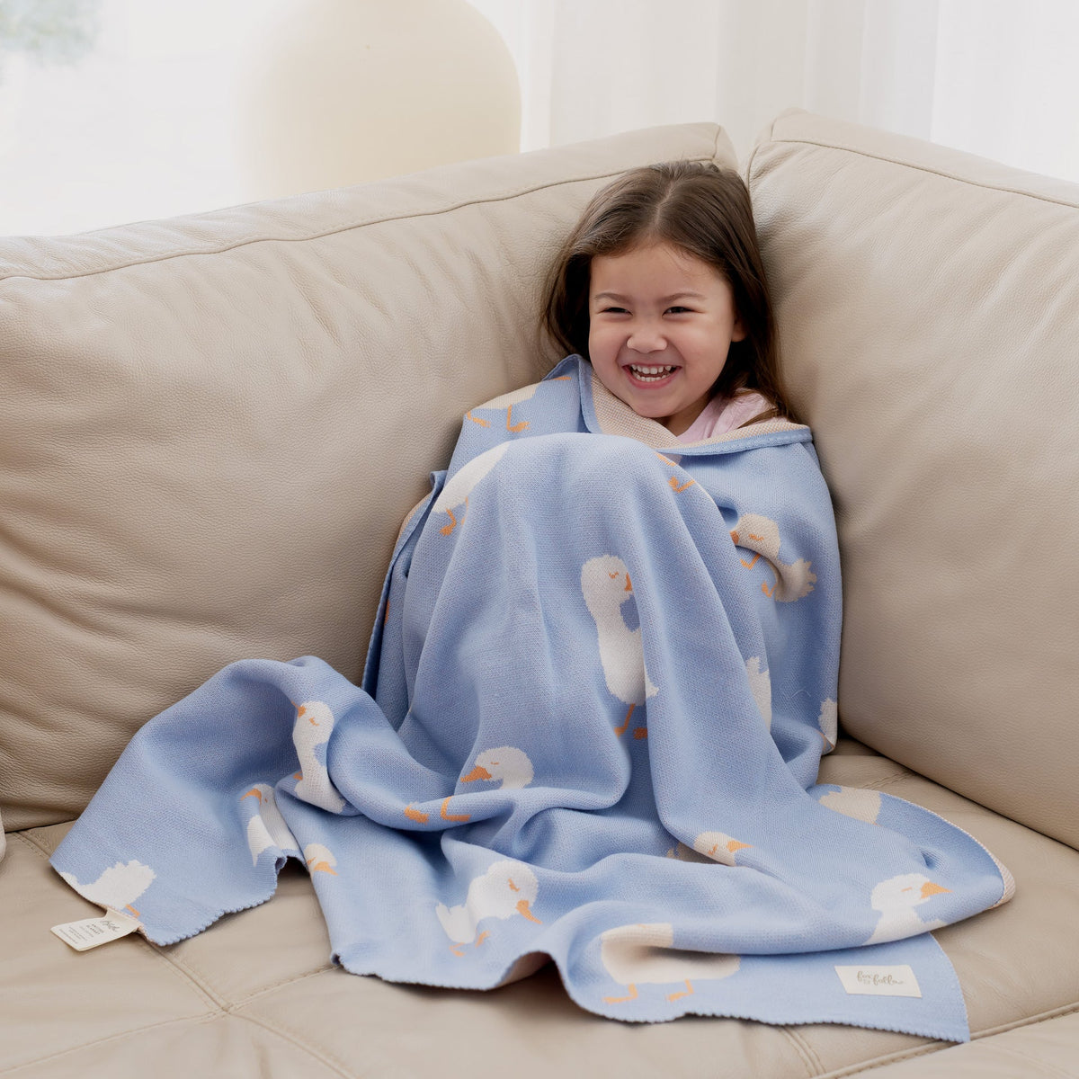 Blue Ducks Blanket