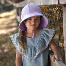 Load image into Gallery viewer, Ponytail Bucket Sun Hat - Lilac