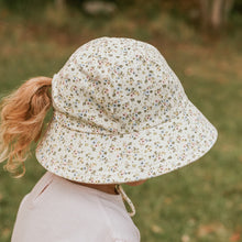 Load image into Gallery viewer, Kids Ponytail Bucket Hat | Charlotte