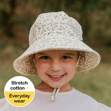 Load image into Gallery viewer, Kids Ponytail Bucket Hat | Charlotte