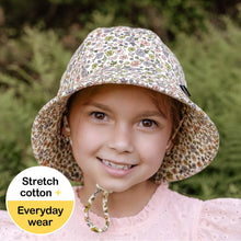 Load image into Gallery viewer, Ponytail Bucket Sun Hat - Floret