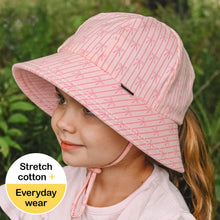 Load image into Gallery viewer, Ponytail Bucket Sun Hat - Ballerina