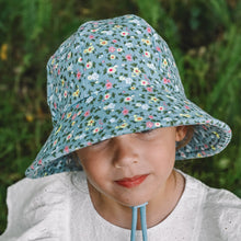 Load image into Gallery viewer, Ponytail Bucket Sun Hat - Heidi