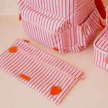 Load image into Gallery viewer, Strawberry Stripe Large Pencil Case