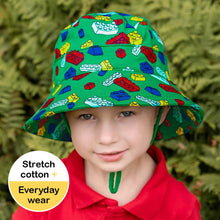 Load image into Gallery viewer, Classic Bucket Sun Hat - Blocks