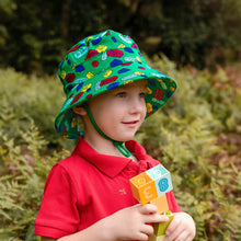 Load image into Gallery viewer, Classic Bucket Sun Hat - Blocks