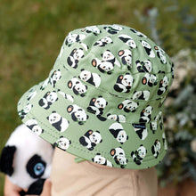 Load image into Gallery viewer, Classic Bucket Sun Hat - Panda